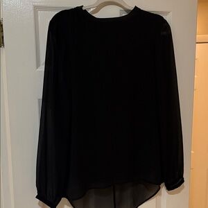Zara Elegant Black Blouse